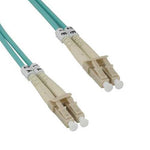 1.5M LC-LC 10Gb 50/125 OM3 M/M Duplex Fiber Cable Aqua Jacket - EAGLEG.COM