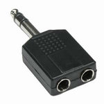 1/4 inch Stereo Plug to Dual 1/4" Stereo Jack - EAGLEG.COM
