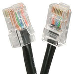 0.5Ft Cat6 Unshielded Ethernet Network Cable Non Booted Black - EAGLEG.COM