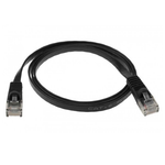 1.5Ft Cat6 Flat Ethernet Network Patch Cable Black - EAGLEG.COM