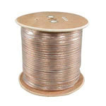 1000Ft 16AWG/2 Polarized Speaker Wire Coil CCA Clear Jacket - EAGLEG.COM